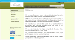 Desktop Screenshot of dovetailsonline.co.uk